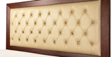 Wooden Boss Tufted Bed