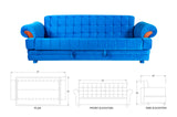 Swiss Sofa Bed.