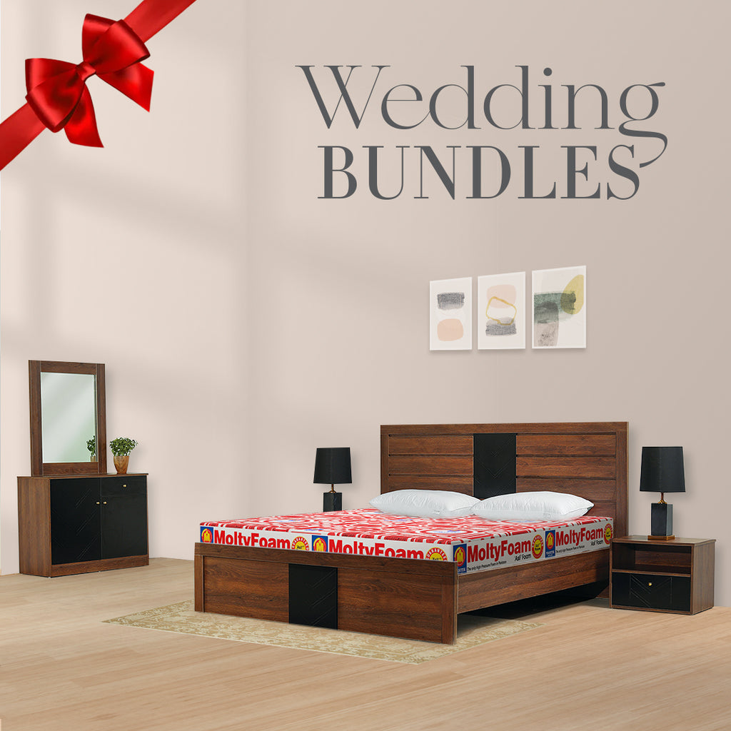 Cedar Bed Side tables Dresser Mirror Moltyfoam Mattress Molt MoltyHome