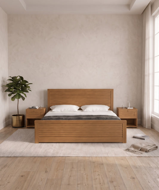 Arizona Bed + Side Table (Set)