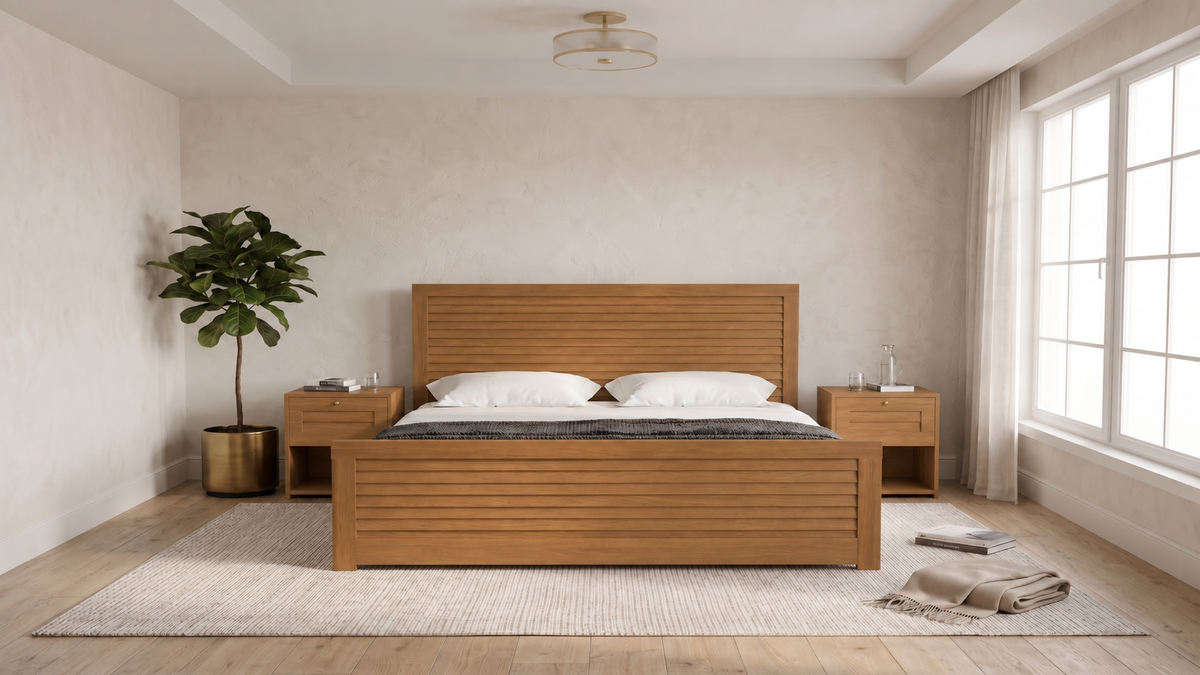 Arizona Bed + Side Table (Set)