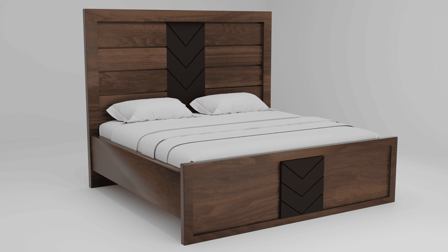 Cedar Bed + Side table (Set)