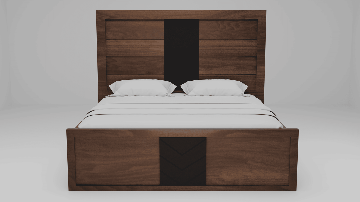 Cedar Bed + Side table (Set)