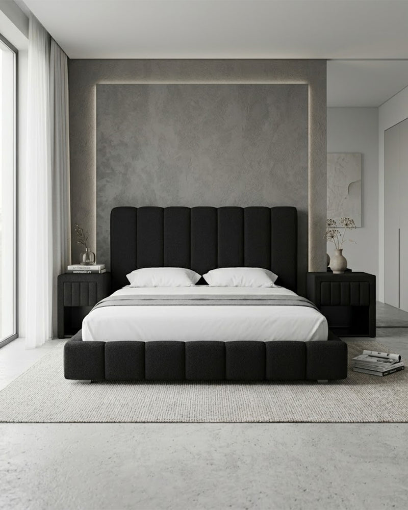 Grace Bed + Ottoman + Side Table (Set)
