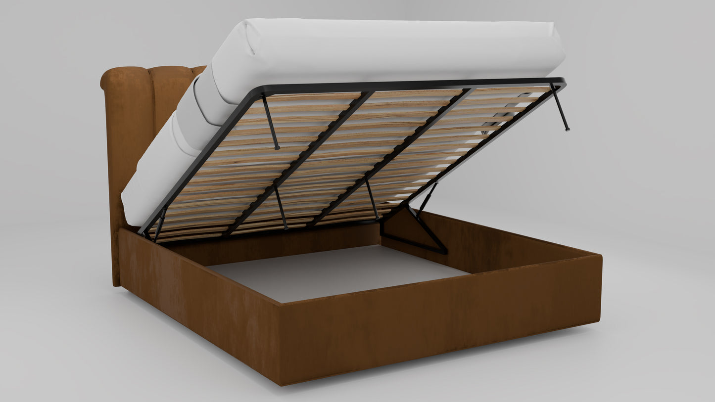 Grace Bed + Side Table (Set)