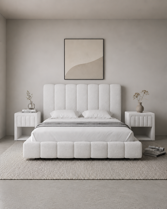 Grace Bed + Side Table (Set)