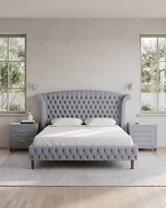 Harper Bed + Side Table (Set)