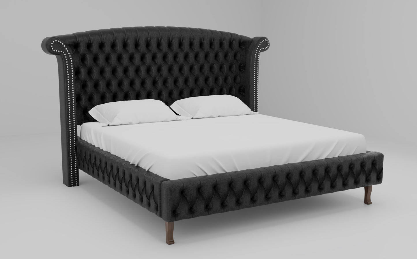 Harper Bed + Side Table (Set)