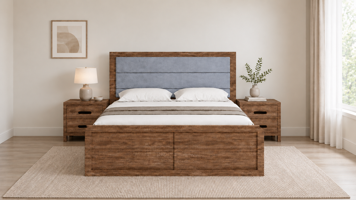 Levi Bed + Side Table (Set)
