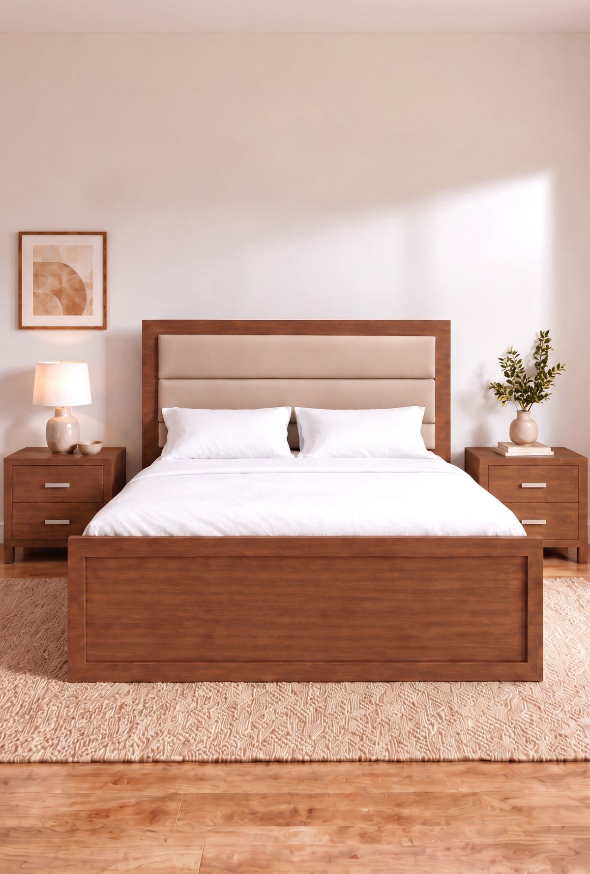 Levi Bed + Side Table (Set)