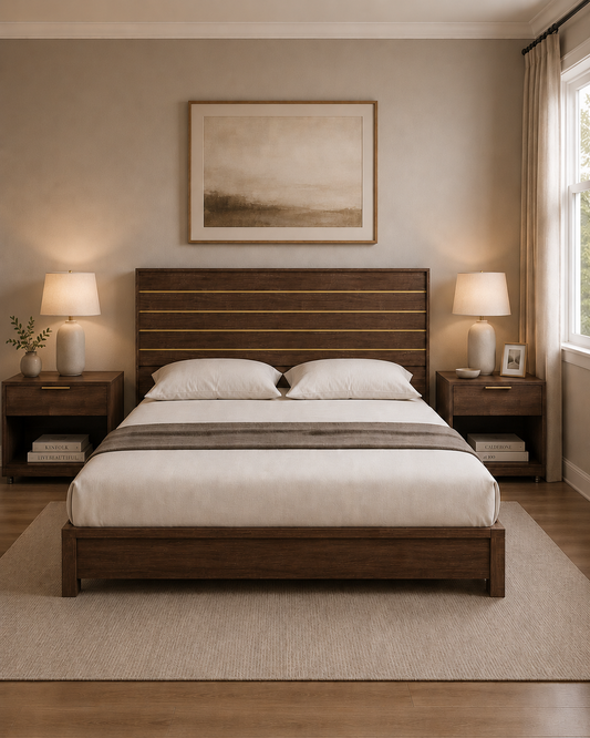 Maple Bed + Side Table (Set)