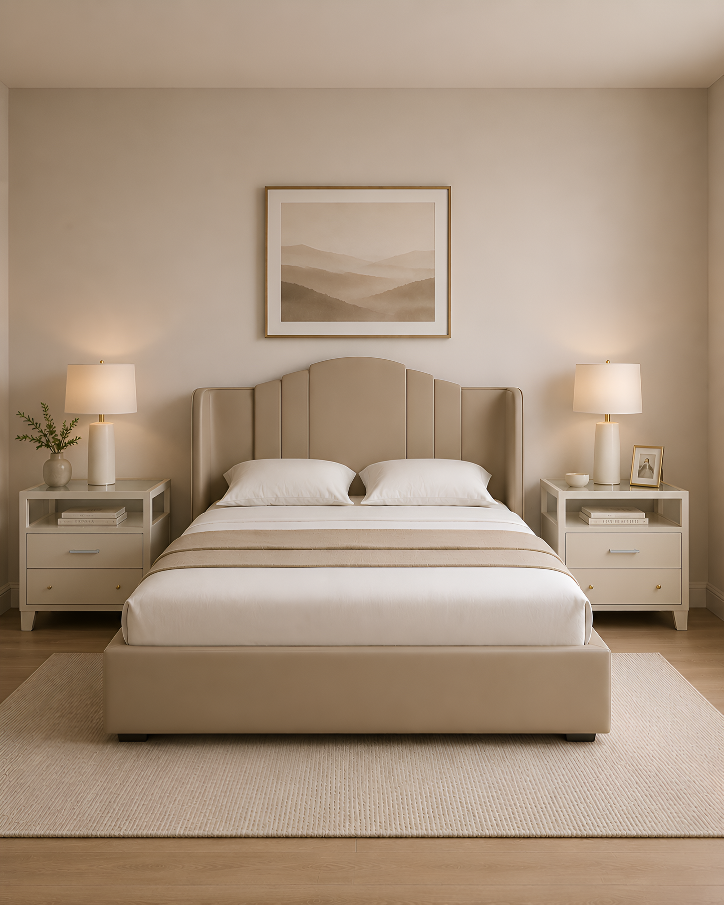 Mia Bed + Side Table (Set)