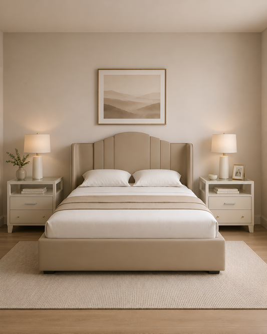 Mia Bed + Side Table (Set)