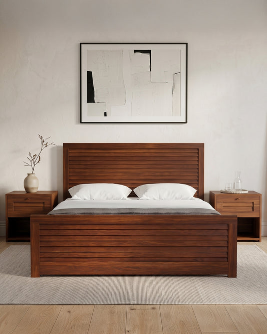 Arizona Bed + Side Table (Set)