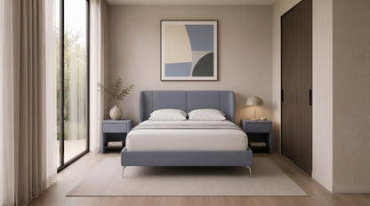 Beverly Bed + Side Table (Set)