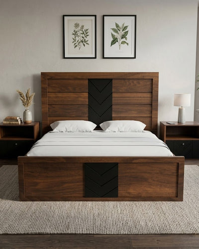 Cedar Bed + Side table (Set)