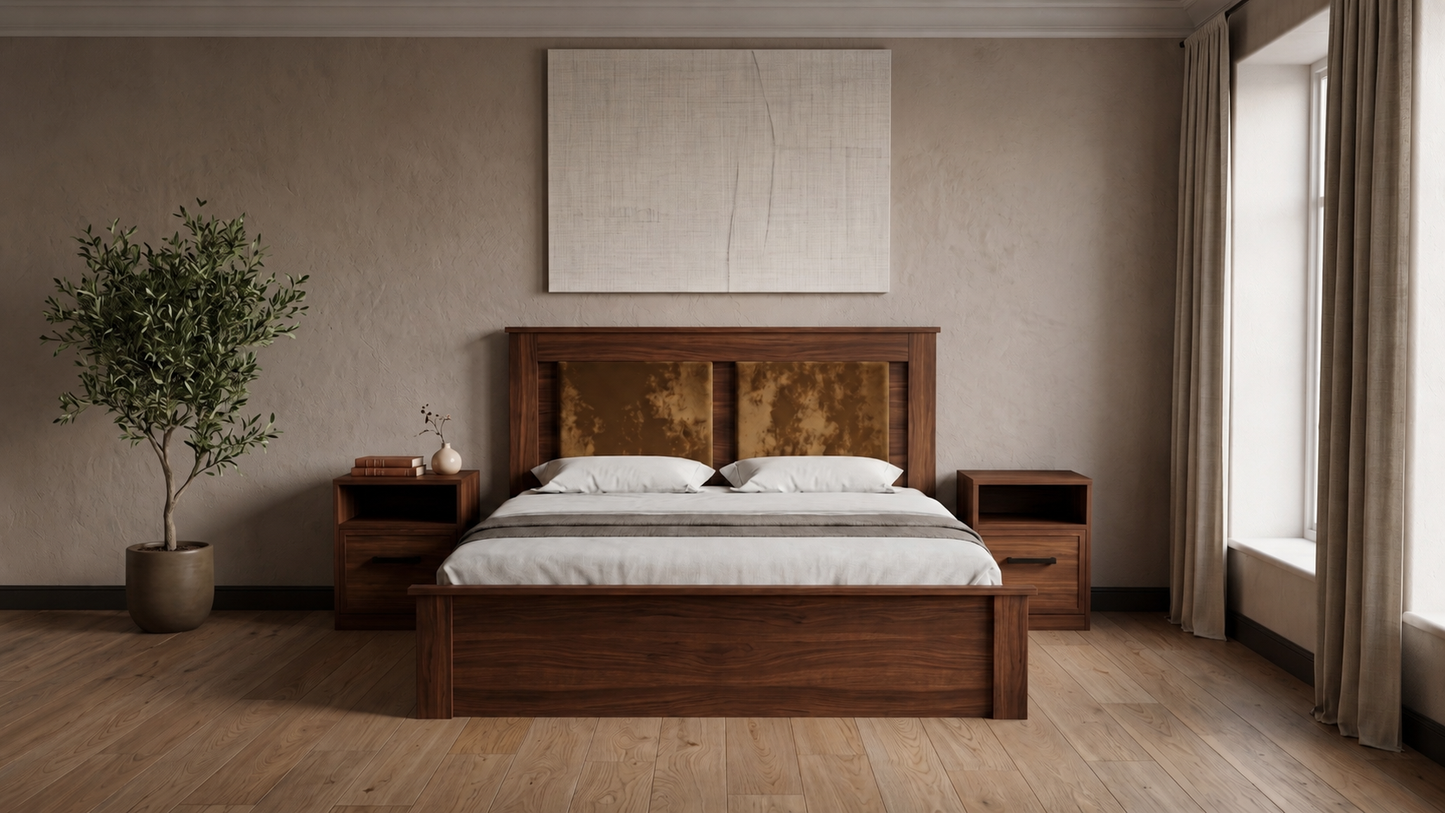 Jace Bed + Side Table (Set)
