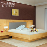 Diamond Wedding Package – Hamilton Bed (Bed + Side Tables)