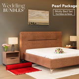 Pearl Wedding Package – Molty Bed (Bed + Side Tables)