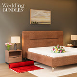 Pearl Wedding Package – Molty Bed (Bed + Side Tables)