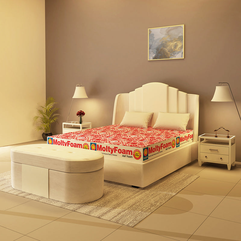 Mia Bed + Ottoman + Side Table (Set)